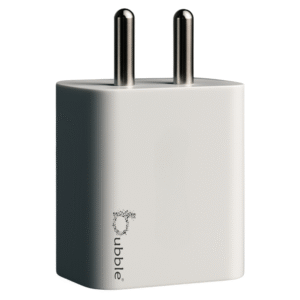 Bubble 25W PD C-Type Charger, Super Fast Charging Adapter, Temperature Control, Multi-Layer Protection, Short Circuit Safe – WHITE