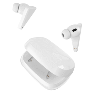 Bubble MAGNUM ENC TWS Wireless Earbuds, 72H Playtime, Bluetooth 5.0, Smart Touch Controls, Voice Assistant, Water Resistant, Type-C Fast Charging, Stereo Sound – WHITE