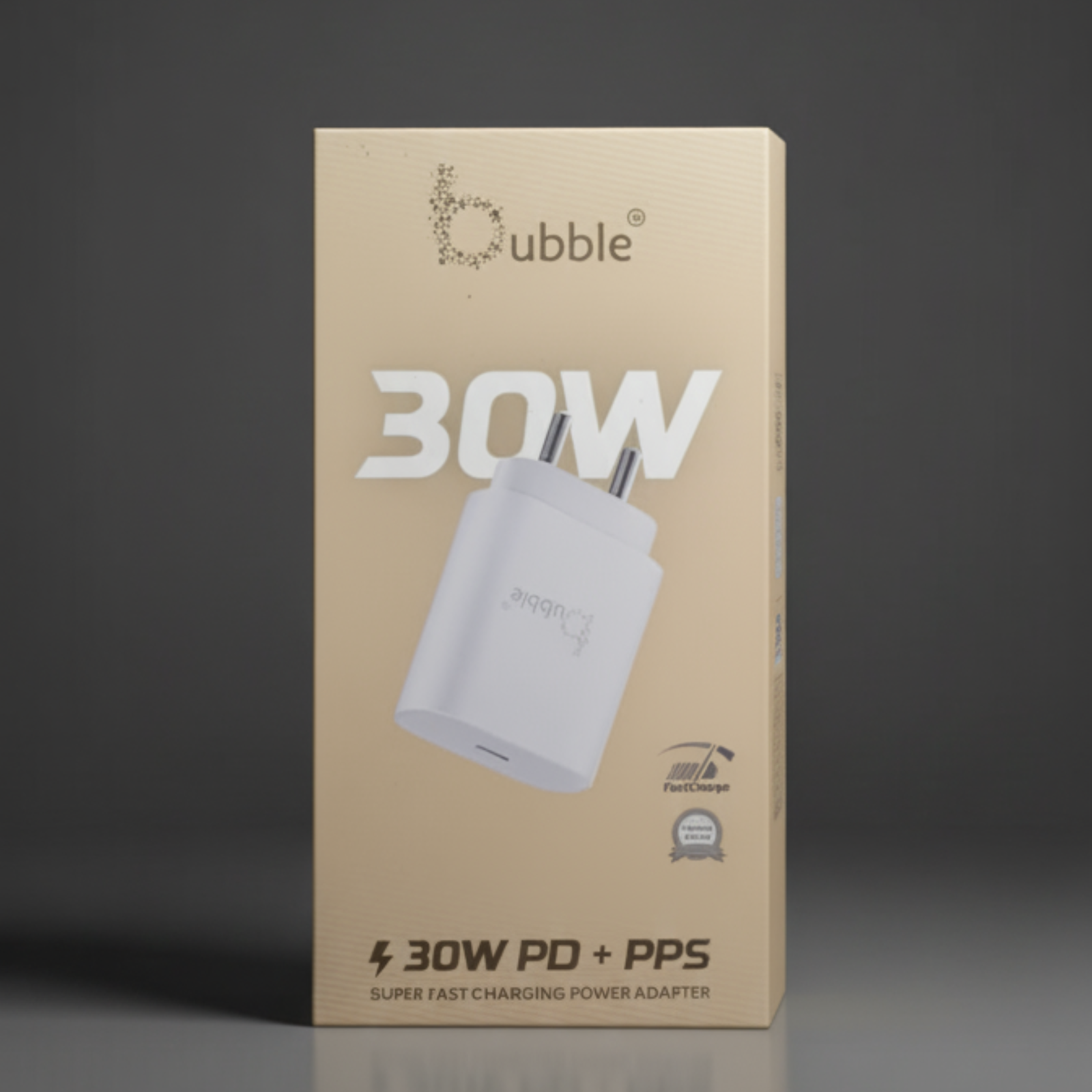 bubble 30w watt pd c type charger bubble 30w watt pd c type charger